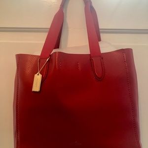 Coach leather DERBY TOTE